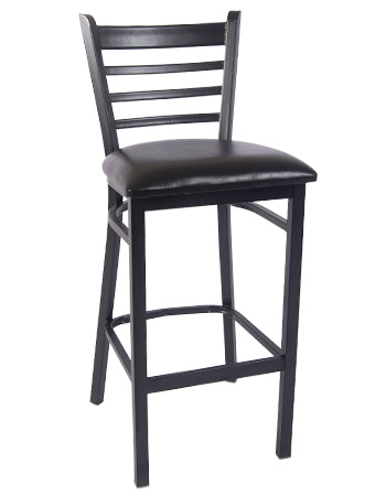 Ladder Back Metal Barstool-1