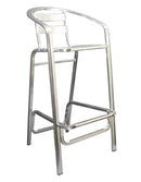 Aluminum Barstool w/ Armrest, 25-BS - Discontinued