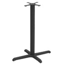 Outdoor Use 22" x 30" X-Prong Cast Iron Bar Height Table Base
