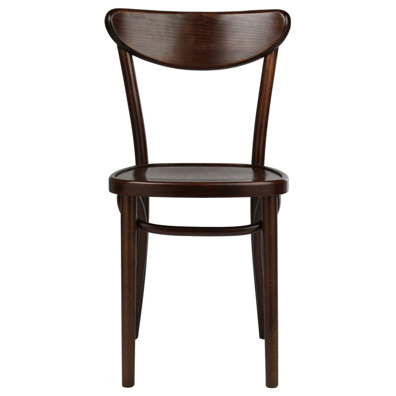 Petite Bentwood Solid Beech Wood Oval Back Indoor Restaurant Side Chair - Moda Seating Corp