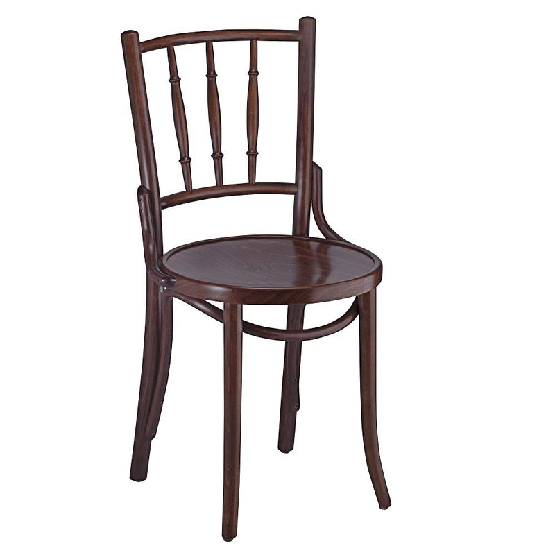 Vintage Inspired Bentwood Solid Beech Wood Indoor Restaurant Side Chair - Moda Seating Corp