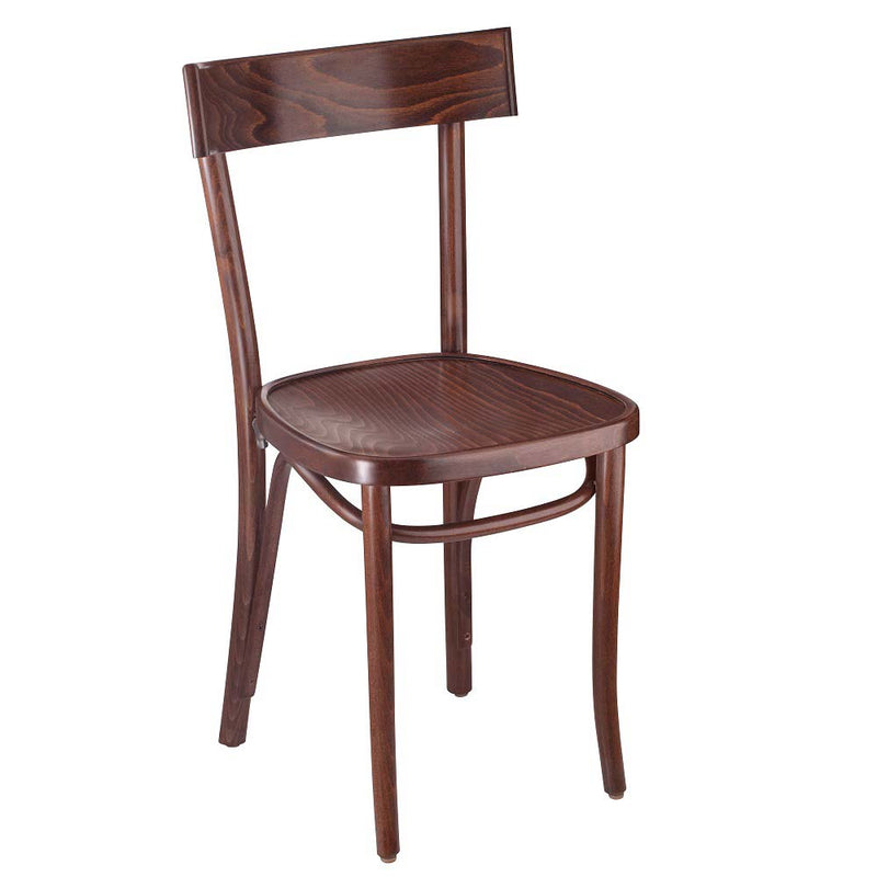 Dainty Solid Beech Bentwood Indoor Restaurant Side Chair - Moda Seating Corp