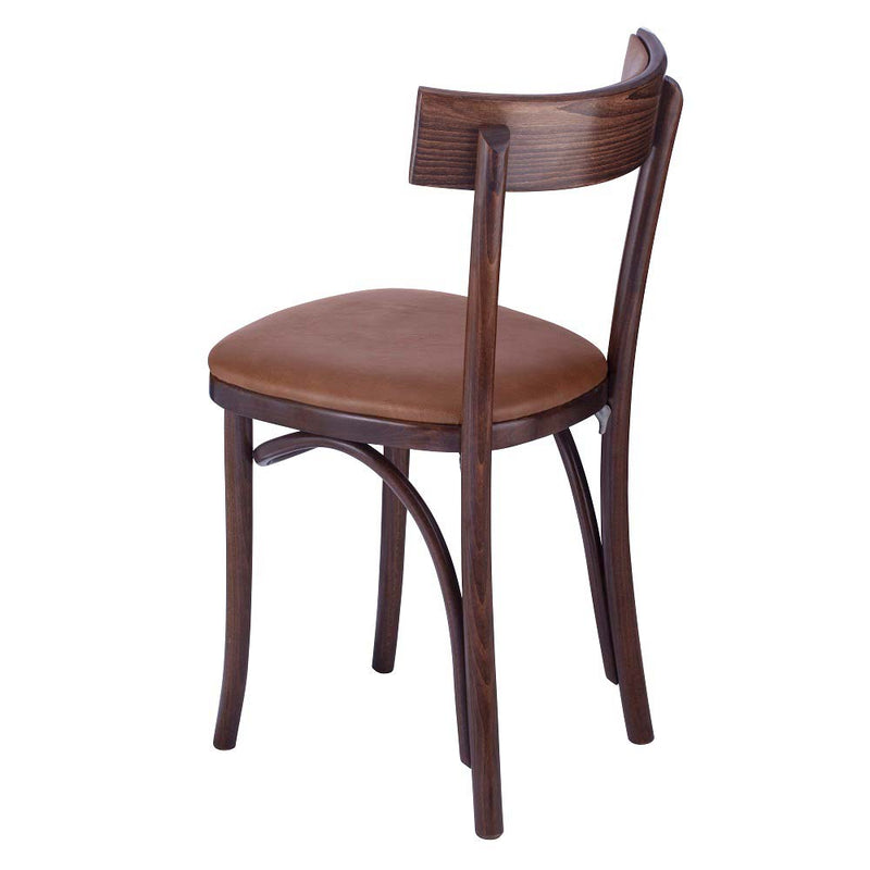 Dainty Solid Beech Bentwood Indoor Restaurant Side Chair - Moda Seating Corp