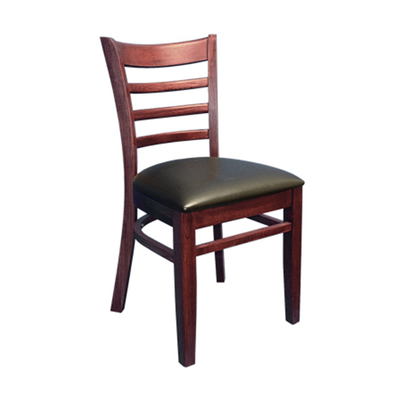 Solid Beech Wood Lattice Indoor Restaurant Side Chair - Moda Seating Corp