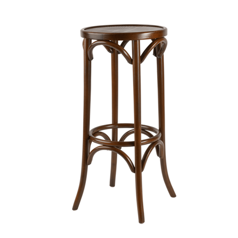 Bentwood Dining Backless Solid Beech Wood Restaurant Bar Stool - Moda Seating Corp