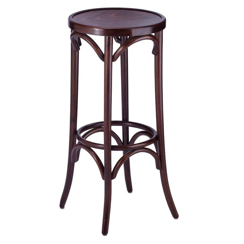 Bentwood Dining Backless Solid Beech Wood Restaurant Bar Stool - Moda Seating Corp