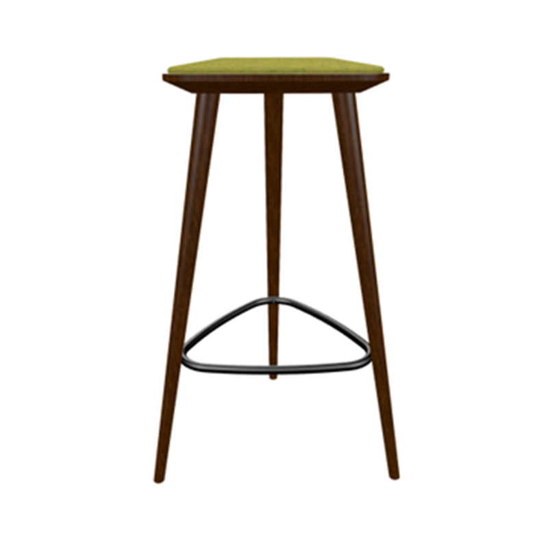 Solid Beech Wood Backless Restaurant Bar Stool - Moda Seating Corp