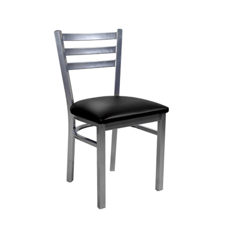Three Slat Ladder Back Indoor Metal Restaurant Chair - Moda Seating Corp
