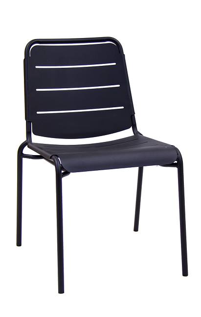 Black Metal Outdoor Chair