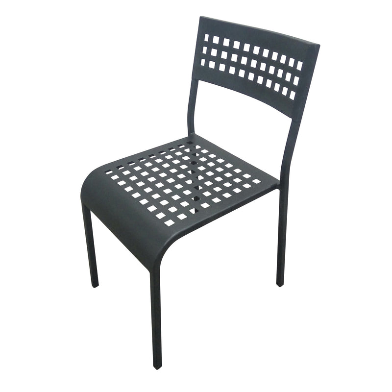 Aluminum 5401 Aluminum Grid Chair Stacking Restaurant Arm Chair - Moda Seating Corp