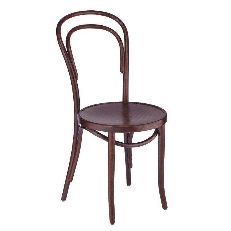 Classic Solid Beech Wood Bentwood Michael Thonet Indoor Restaurant Side Chair